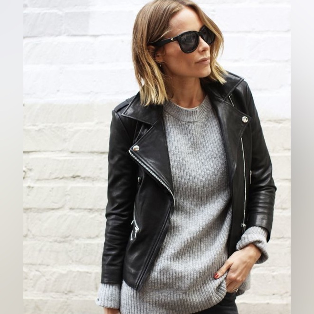 Blink | 100% Genuine Lamb Leather Moto Jacket